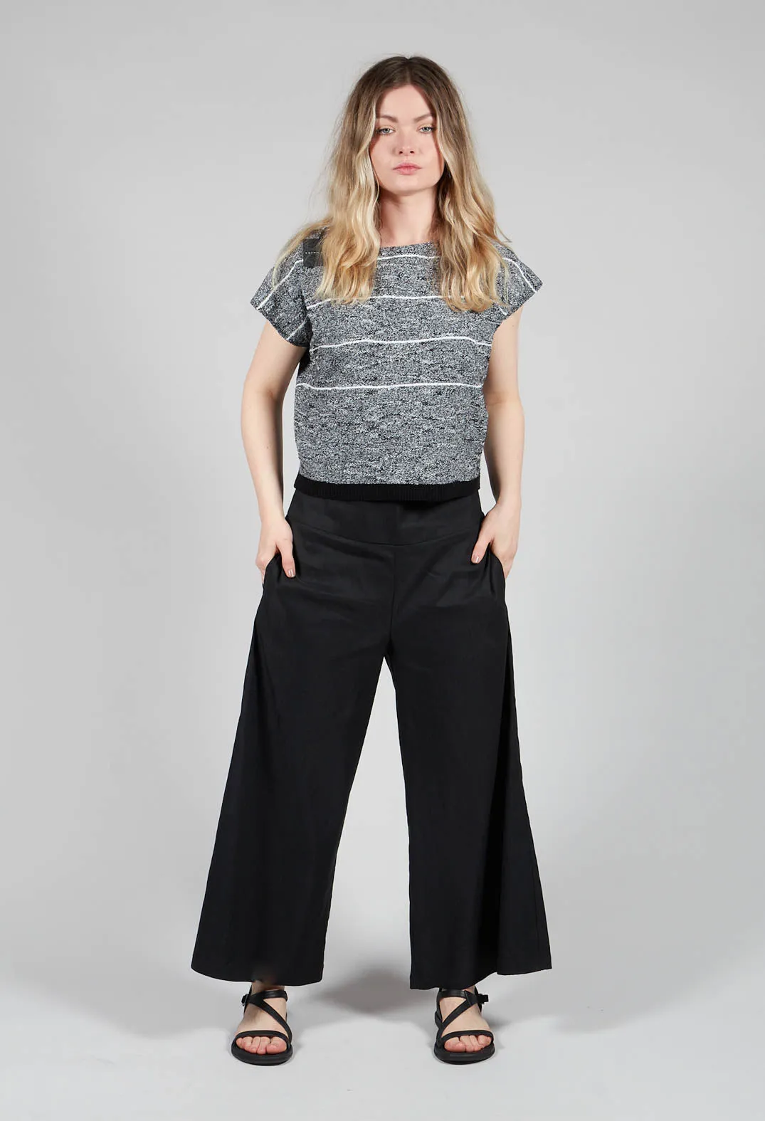 Culotte Trousers in Black