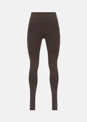 Cutout Leggings - Espresso