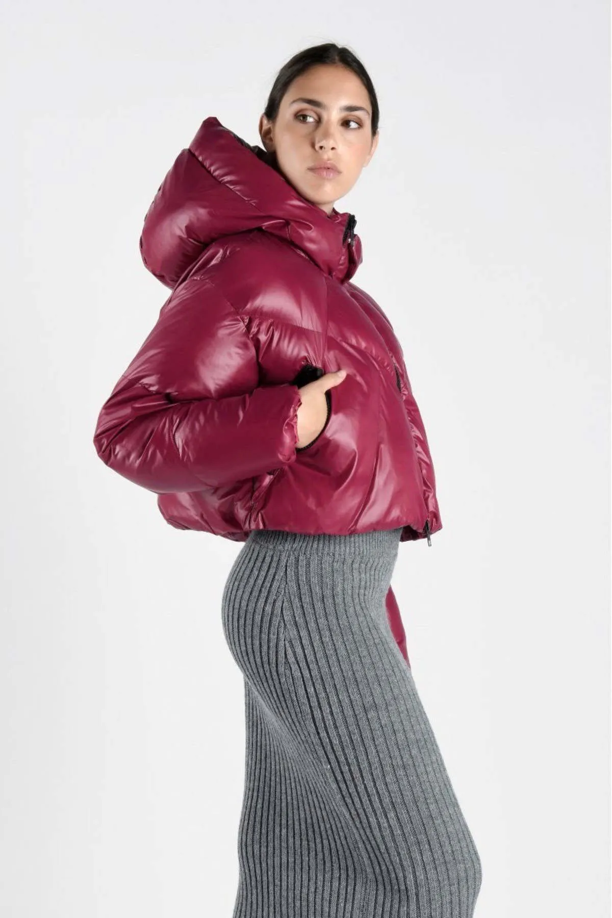 Dalhousie Short Coat - Cranberry