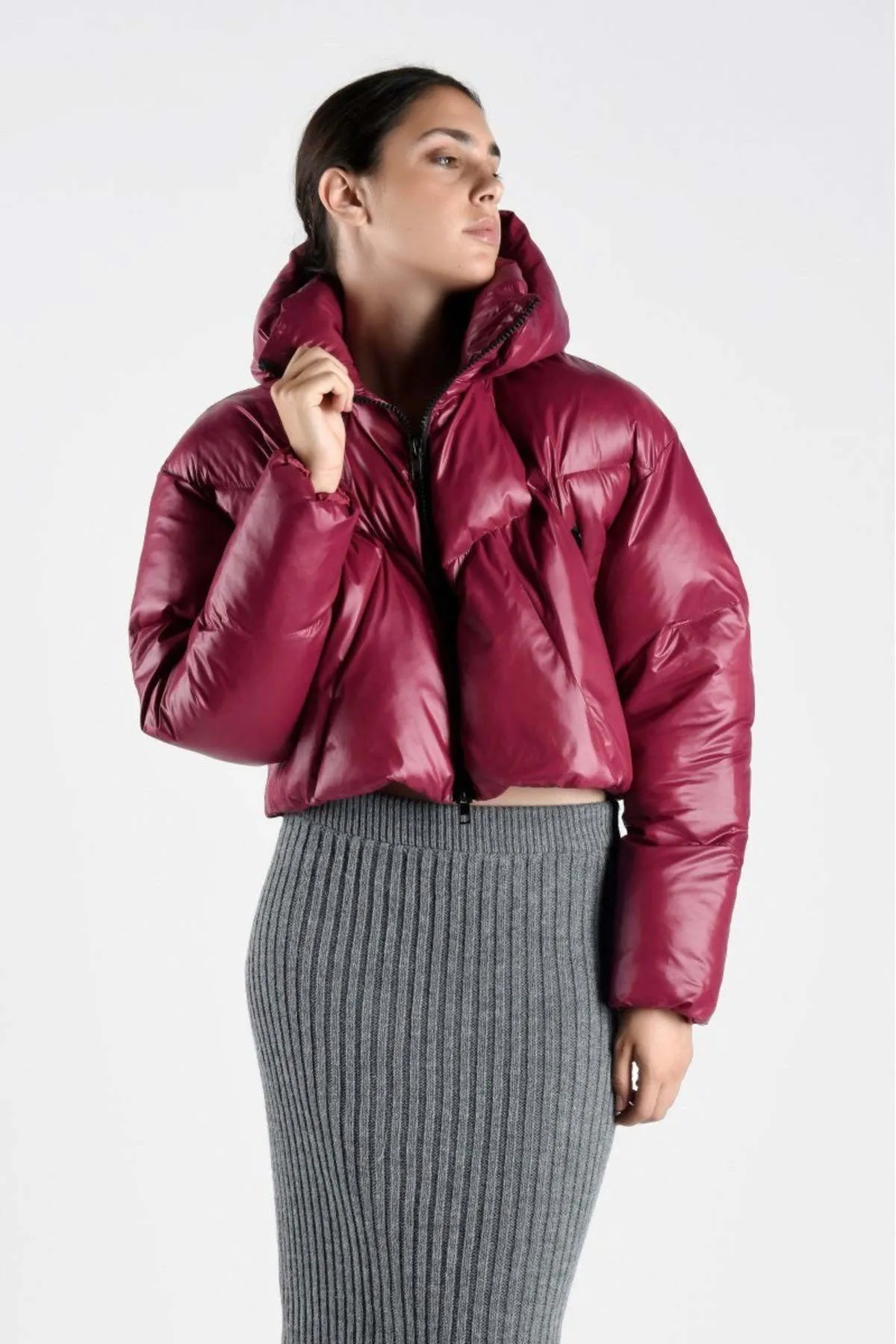 Dalhousie Short Coat - Cranberry