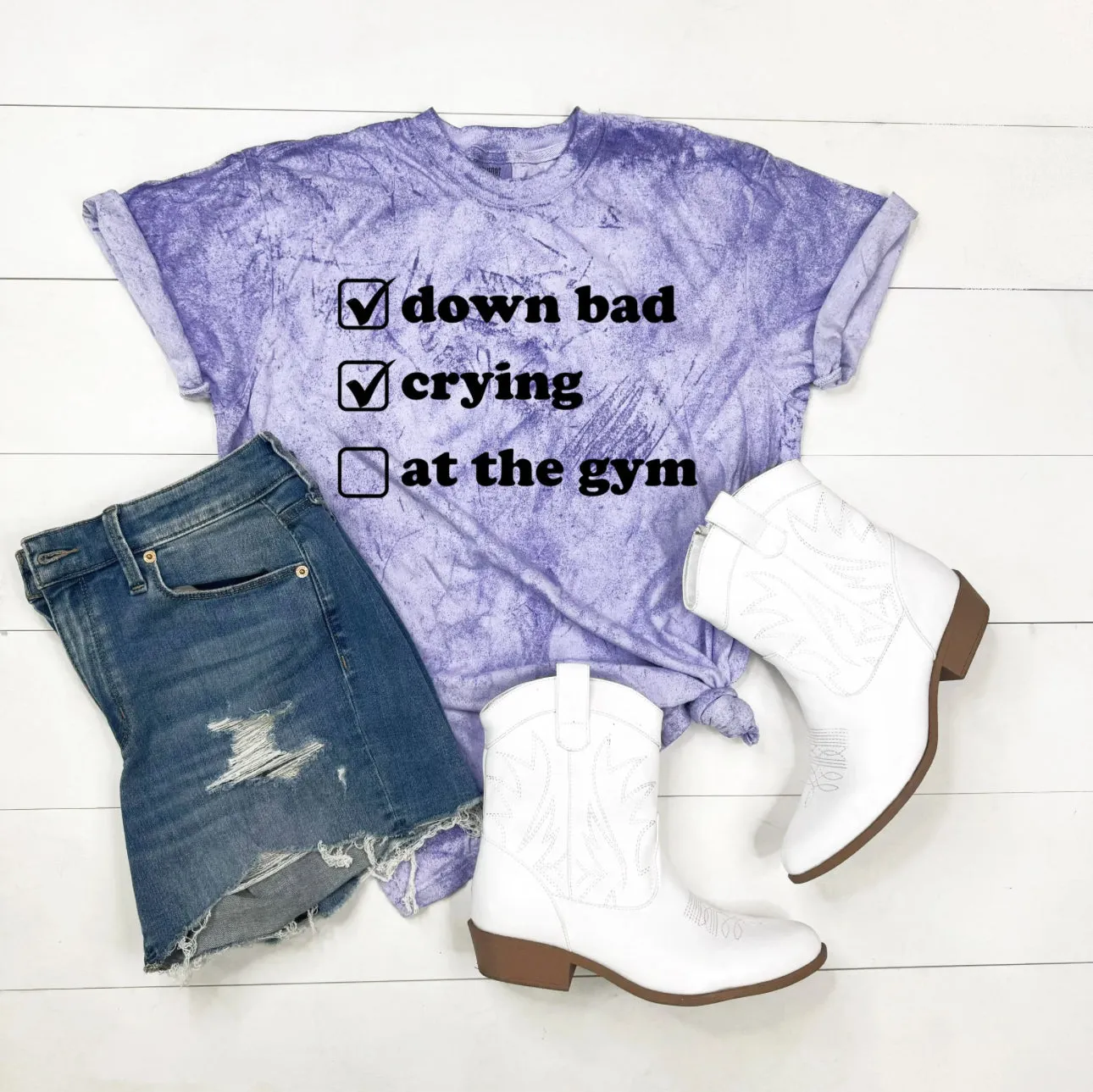 Down Bad, Crying Tee - Swiftie Tee