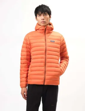 Down Sweater Hoody - Redtail Rust