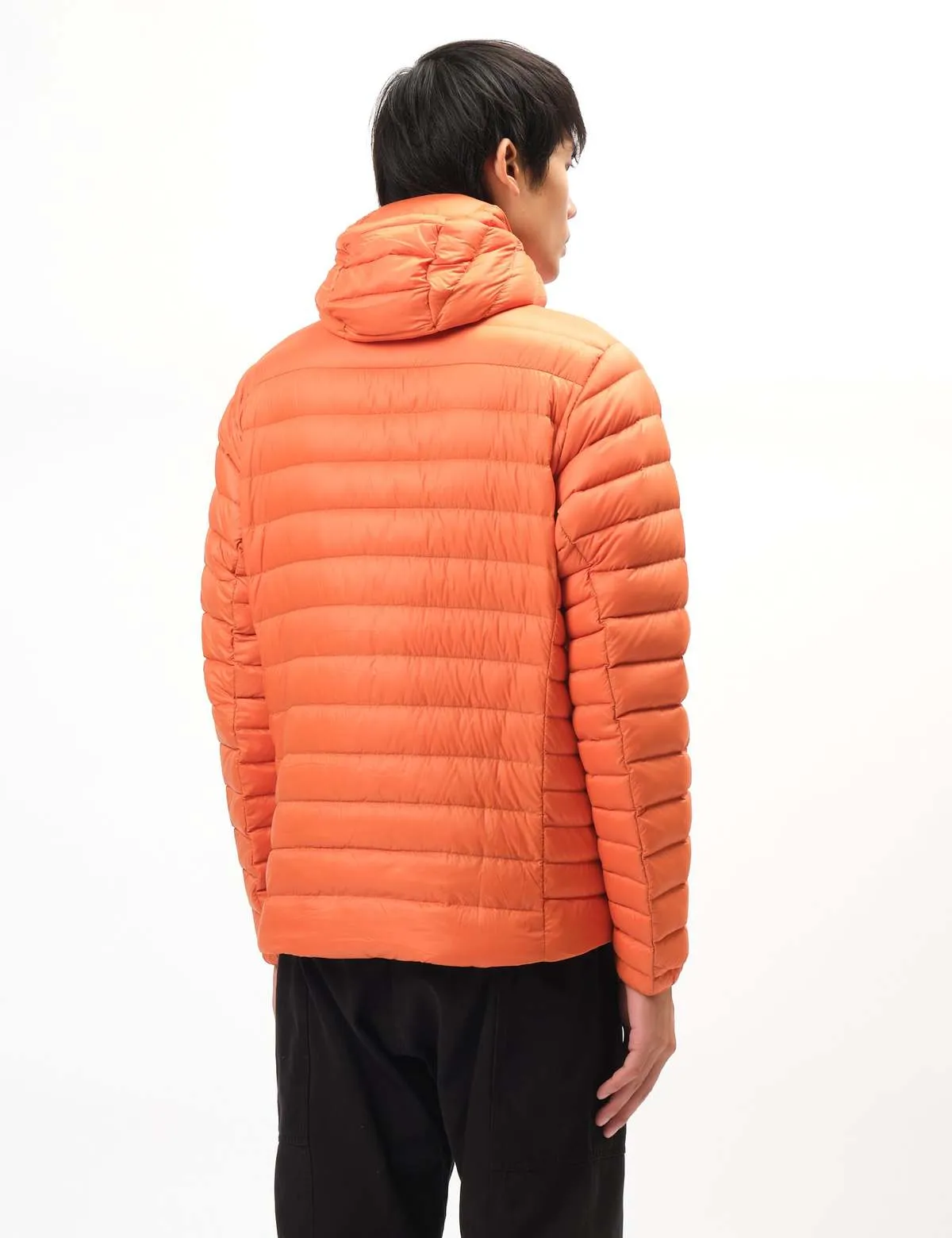 Down Sweater Hoody - Redtail Rust