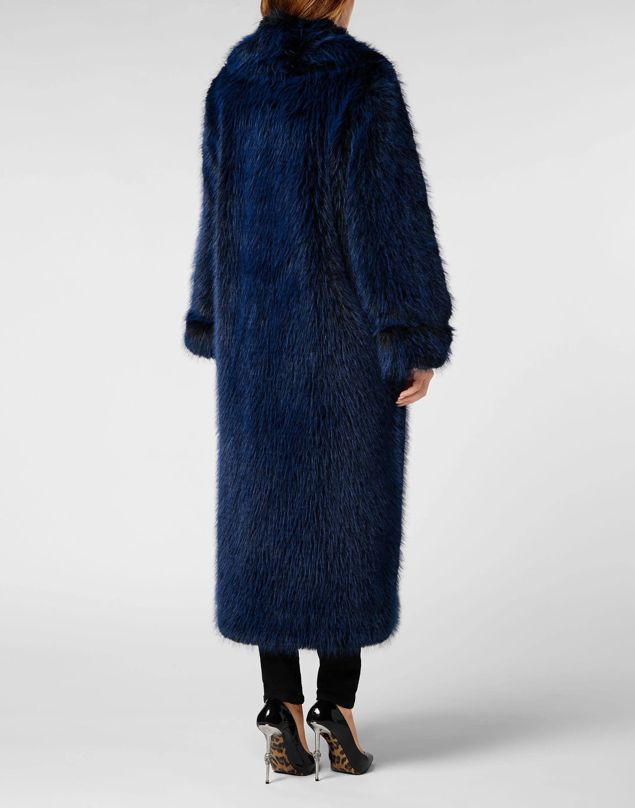 Eco Fur Maxi Coat