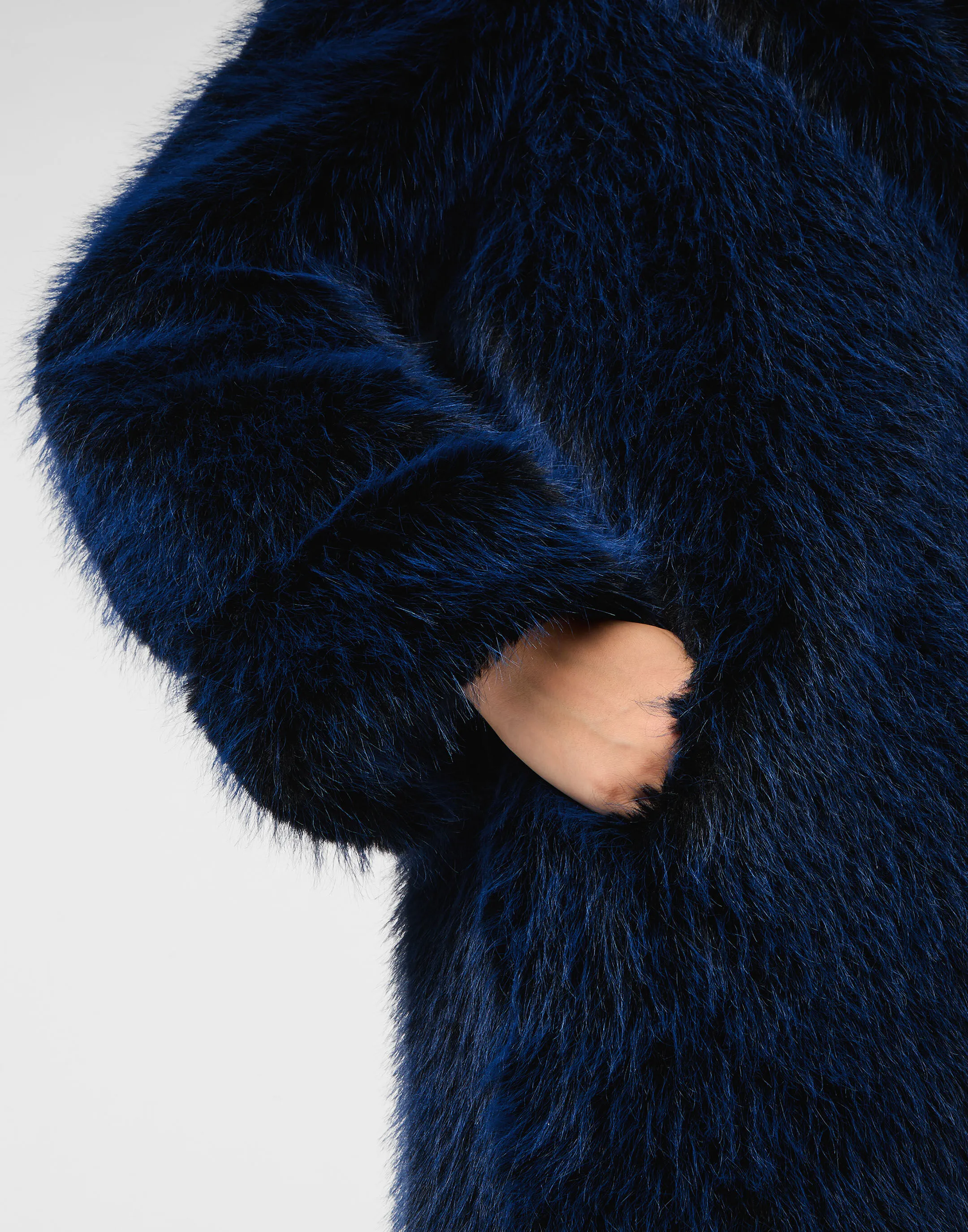 Eco Fur Maxi Coat