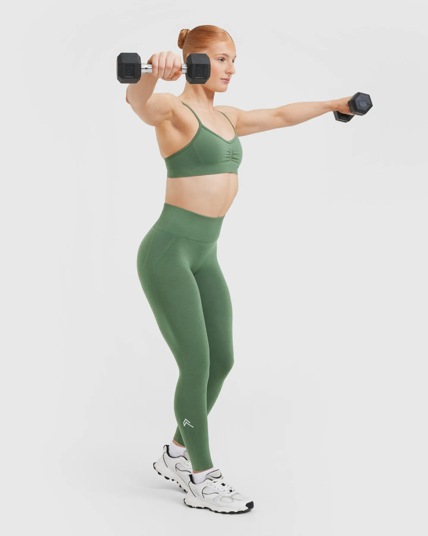 Effortless Seamless Leggings | Forest Green