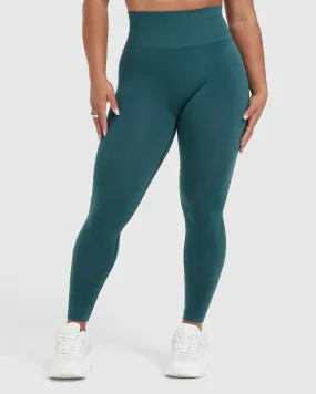 Effortless Seamless Leggings | Marine Teal