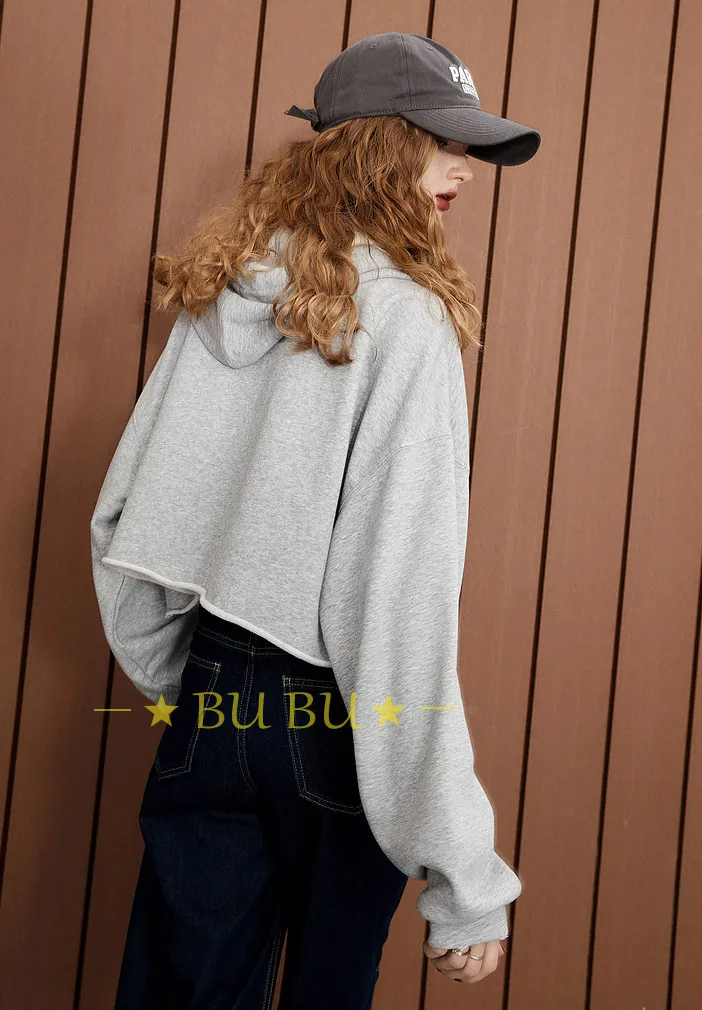 ELF SACK  |Monogram Sweat Blended Fabrics Street Style Long Sleeves