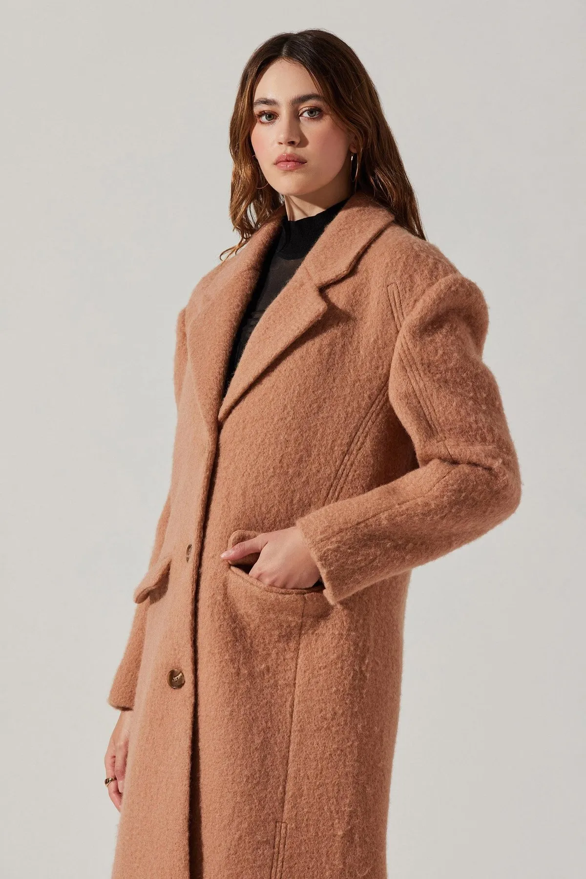 Etta Coat - Camel