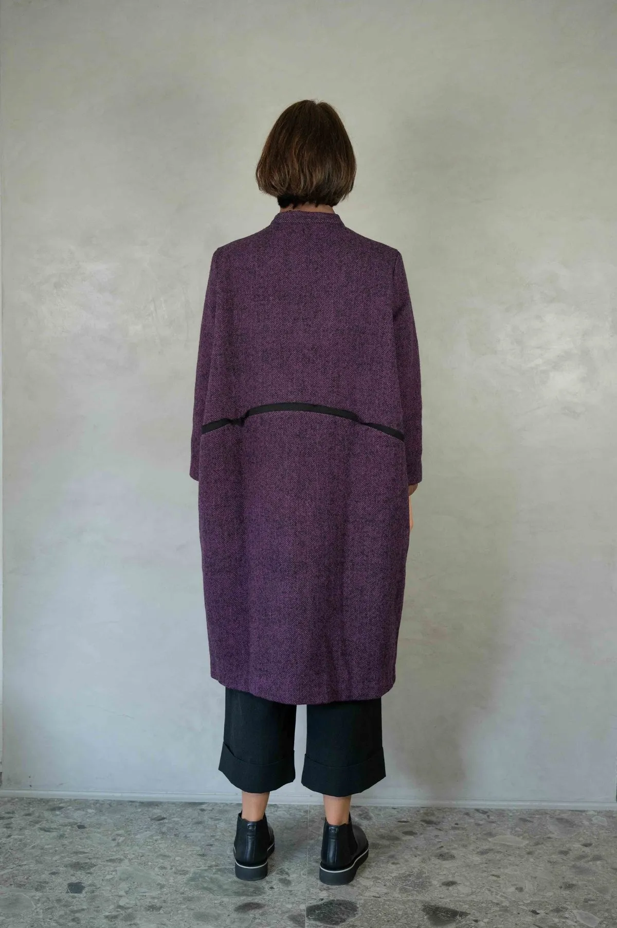 Farley Coat - Plum