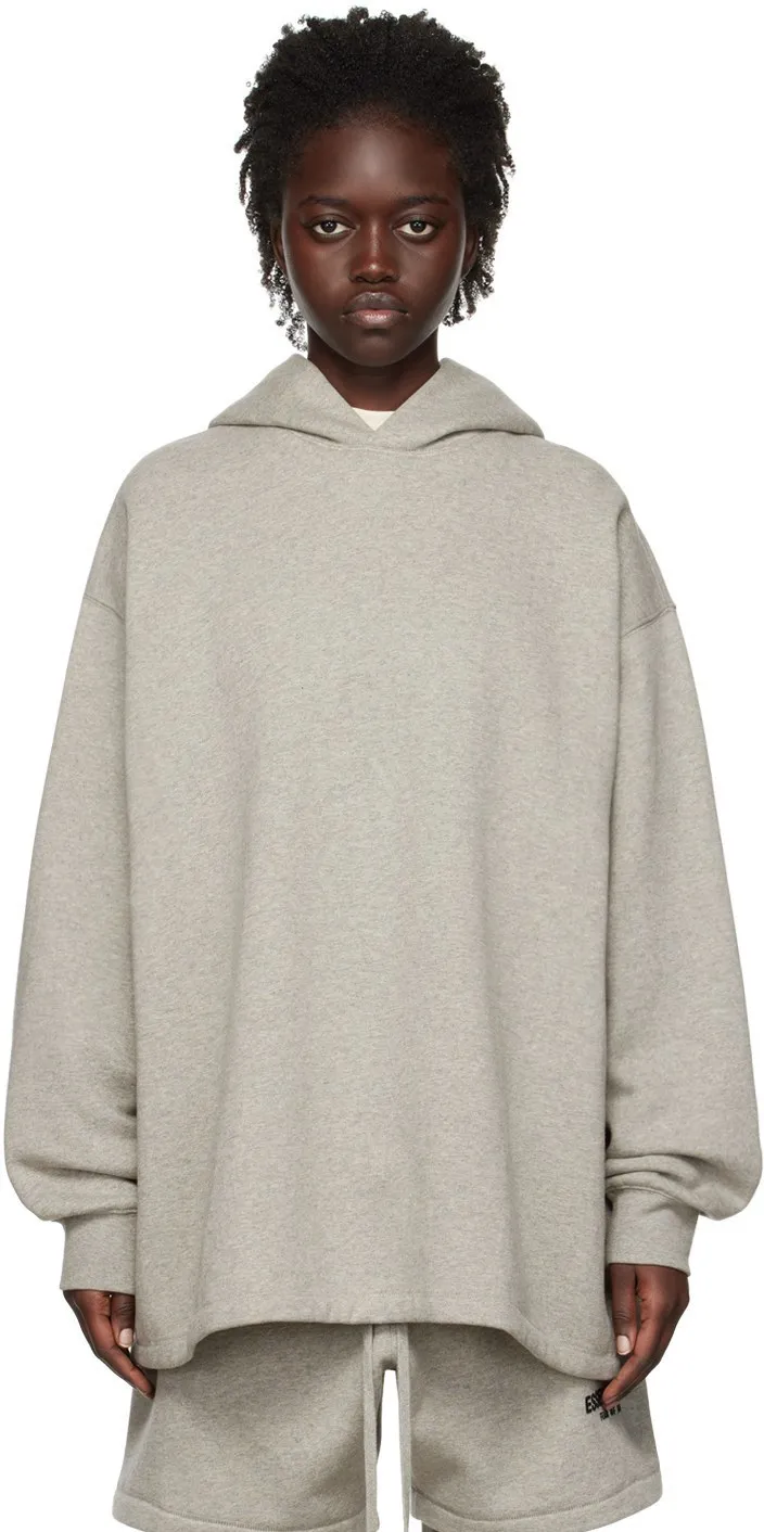 FEAR OF GOD  |Unisex Street Style Long Sleeves Plain Cotton Oversized Logo