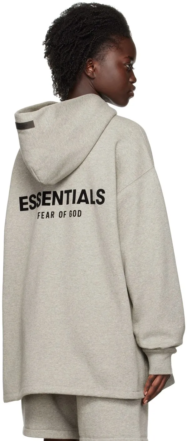 FEAR OF GOD  |Unisex Street Style Long Sleeves Plain Cotton Oversized Logo