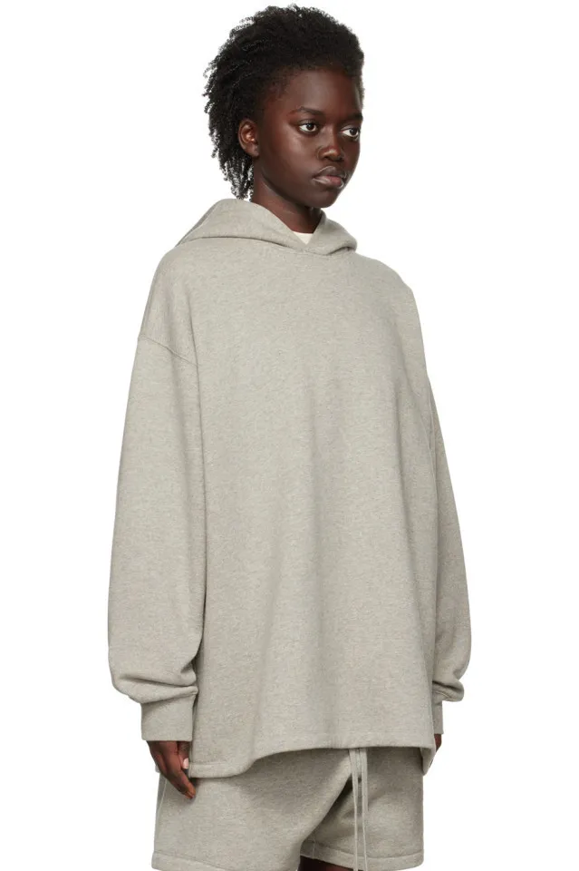 FEAR OF GOD  |Unisex Street Style Long Sleeves Plain Cotton Oversized Logo