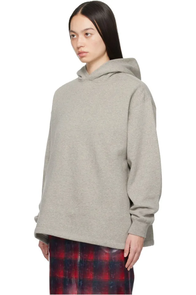 FEAR OF GOD  |Unisex Street Style Long Sleeves Plain Cotton Oversized Logo