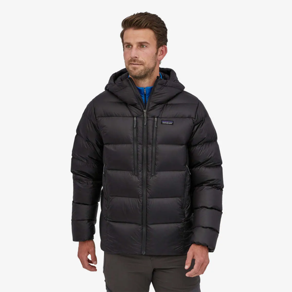 Fitz Roy Down Hoody - Black