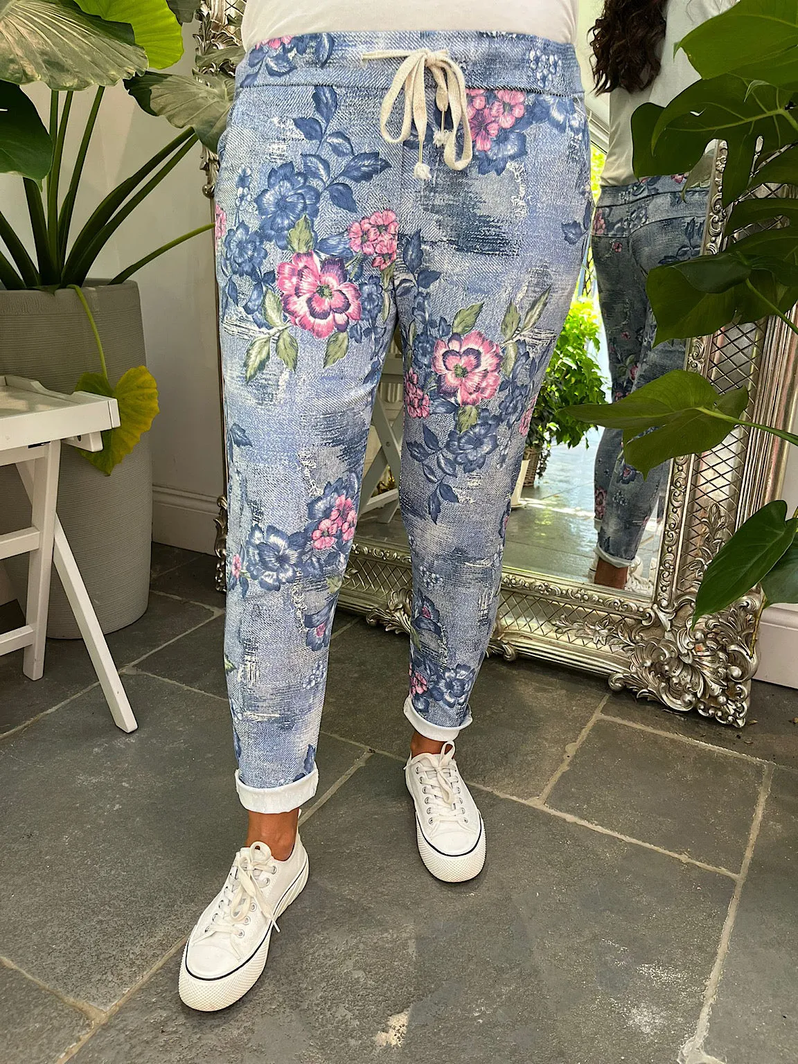 Floral Print Magic Trousers