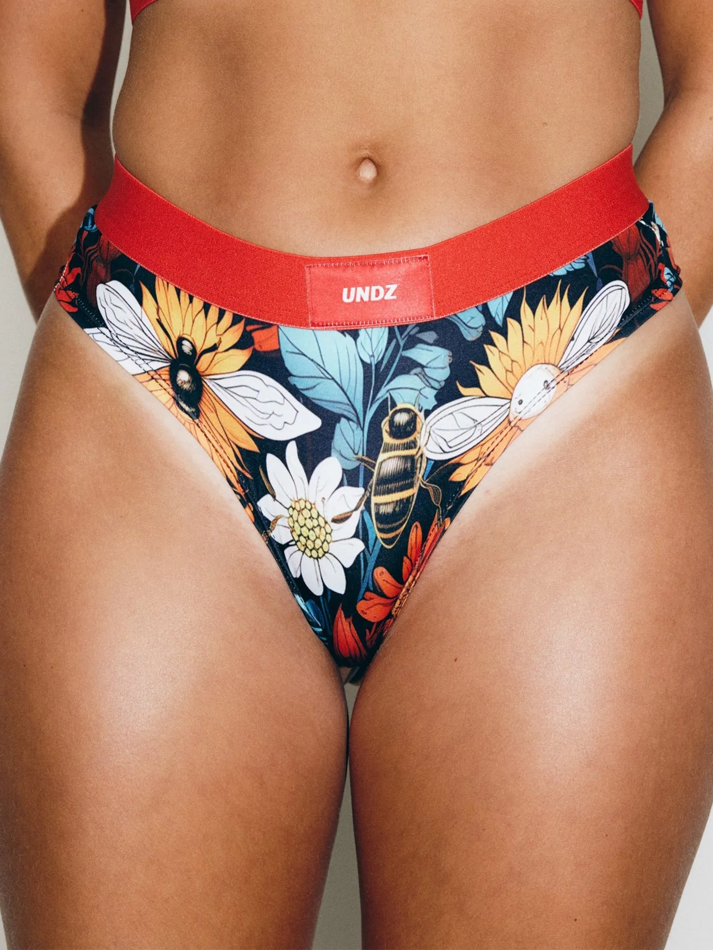 Flowers And Bees Underwear