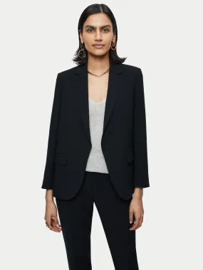 Fluid Twill Brook Blazer | Black