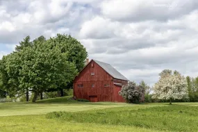 Framed Vermont Barn