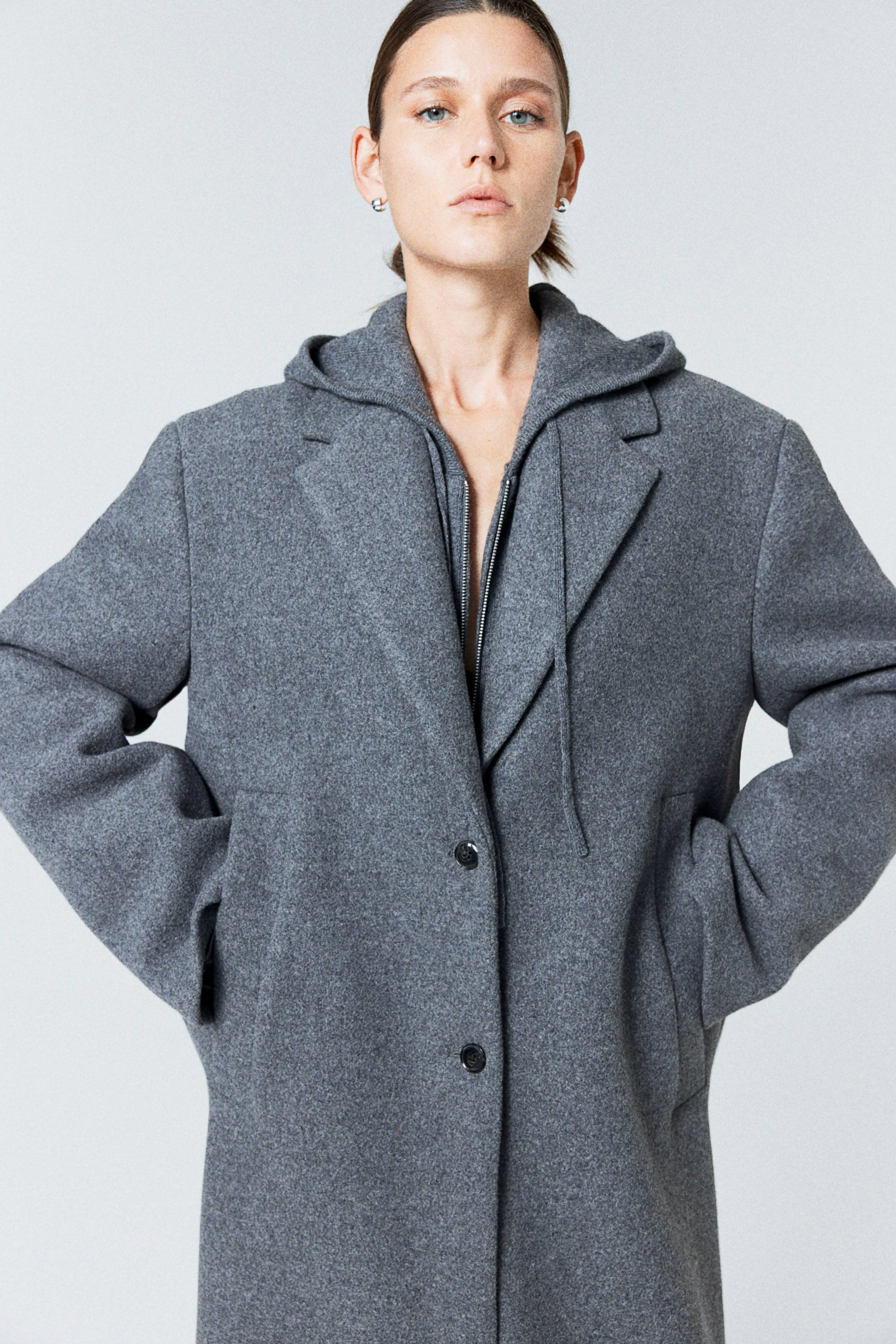 H&M Long Wool-blend Coat