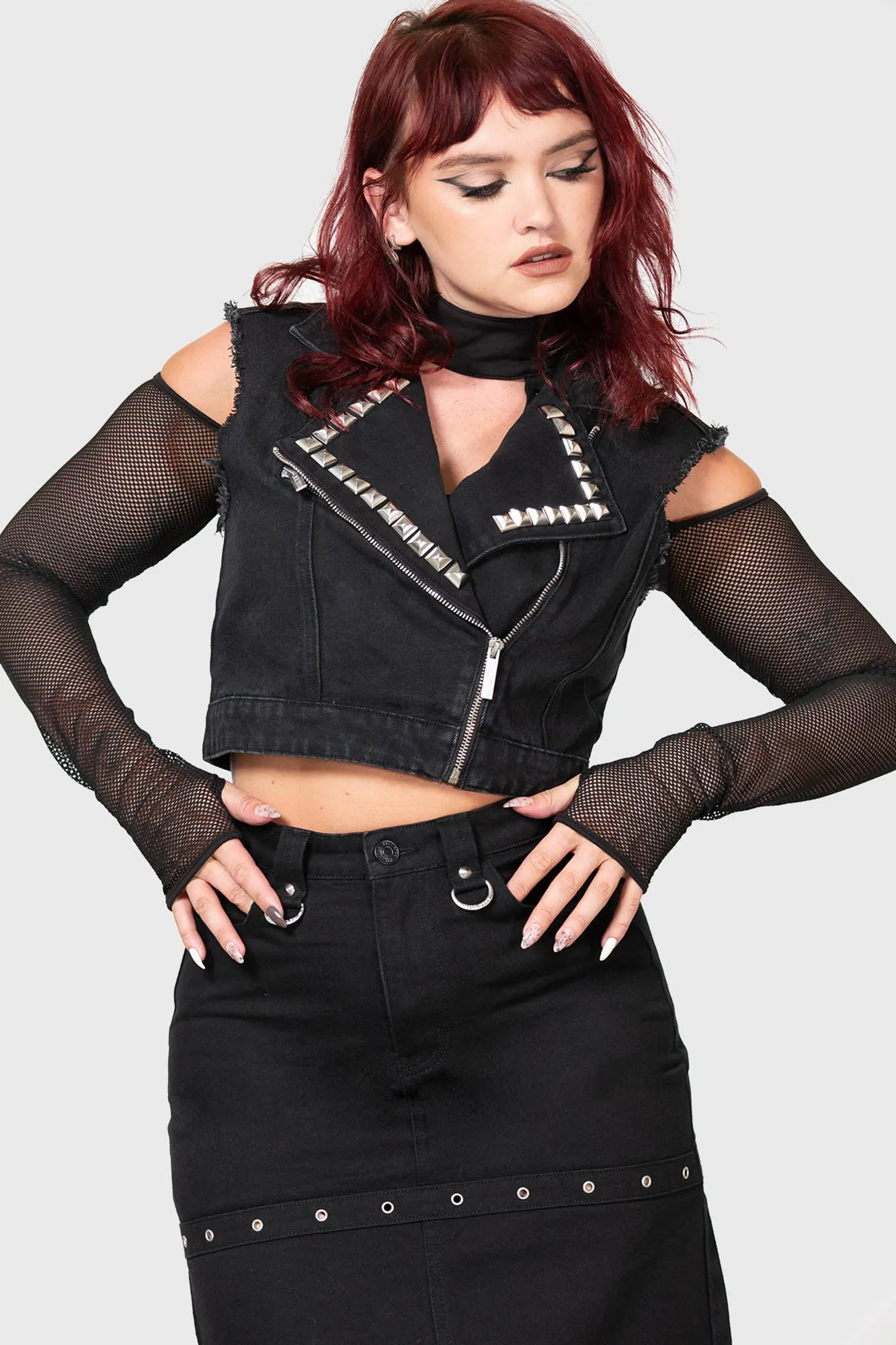 Heaven2Hell Denim Vest