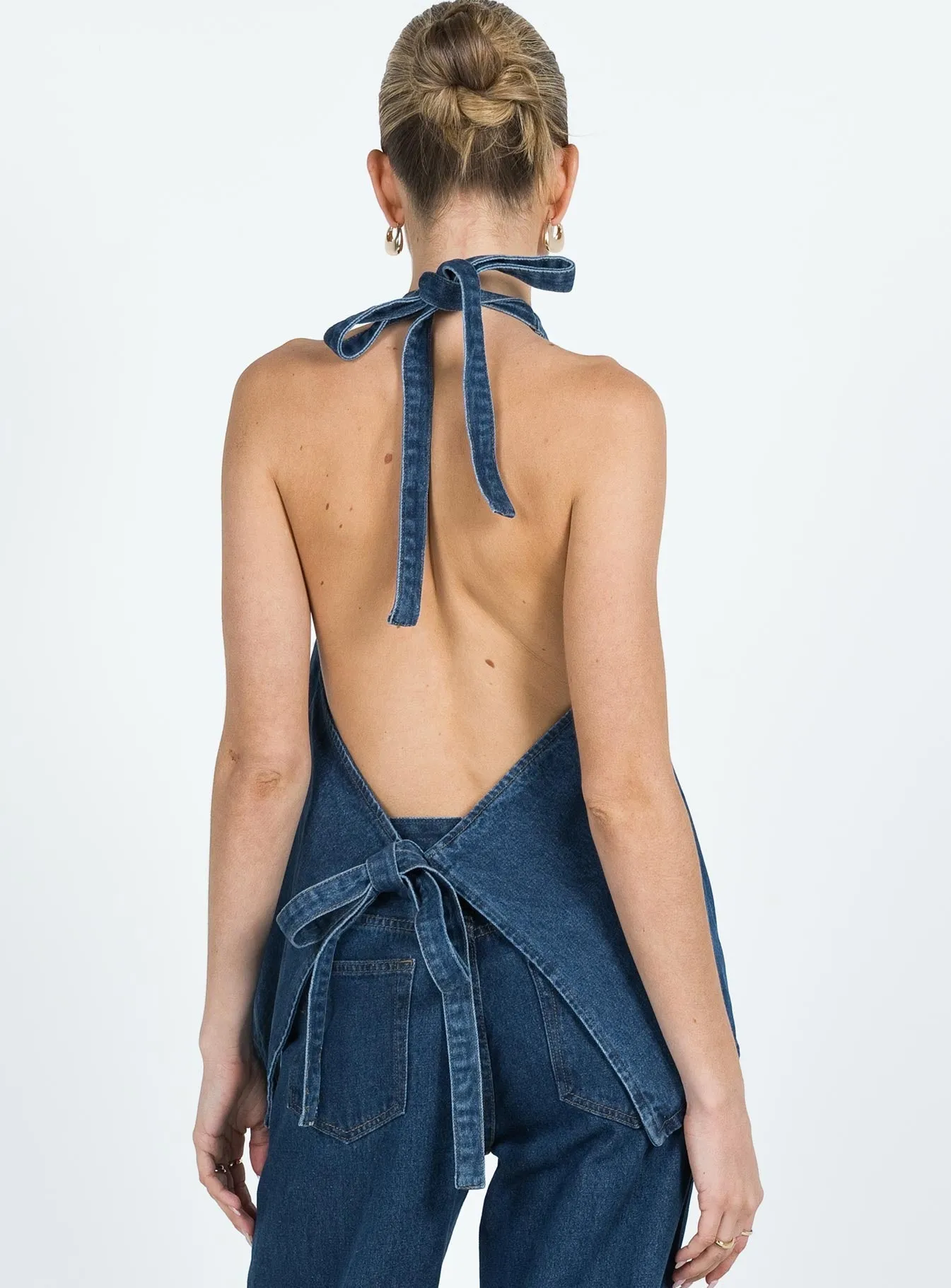 Hills Halter Denim