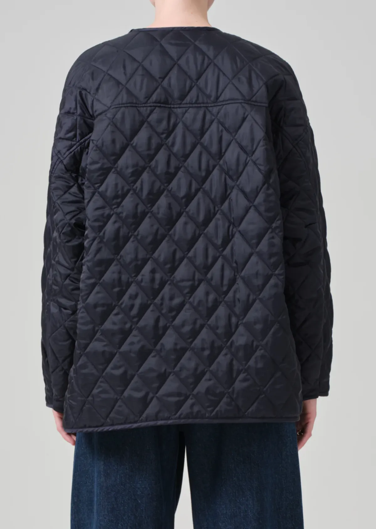 Huntleigh Quilted Coat - Ink