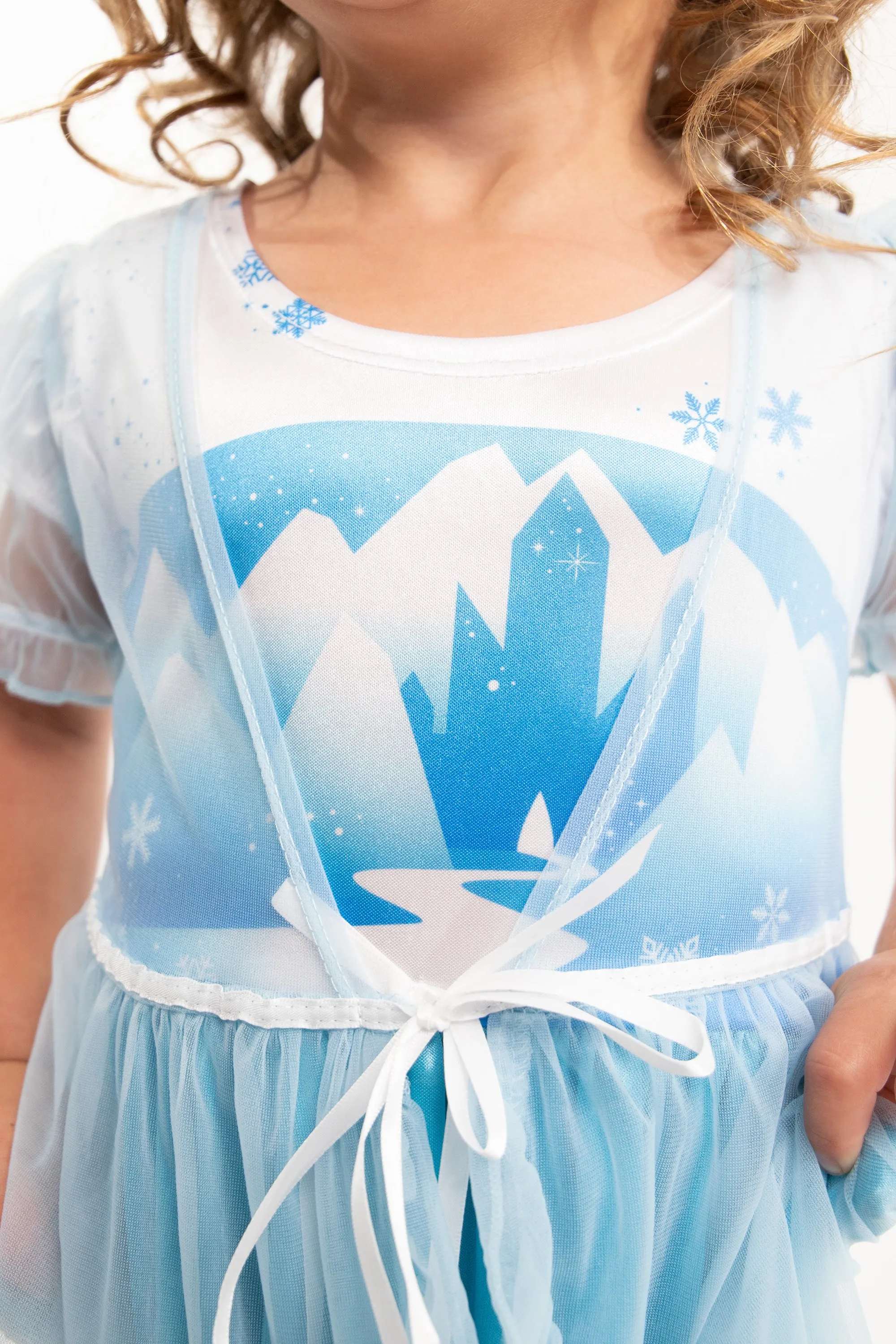 Ice Princess Nightgown with Blue Robe