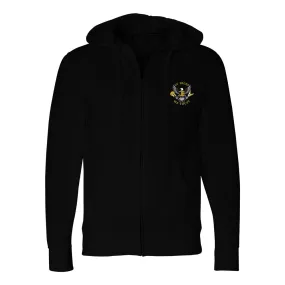 In Blues We Trust Goldtop Zip-Up Hoodie (Unisex)