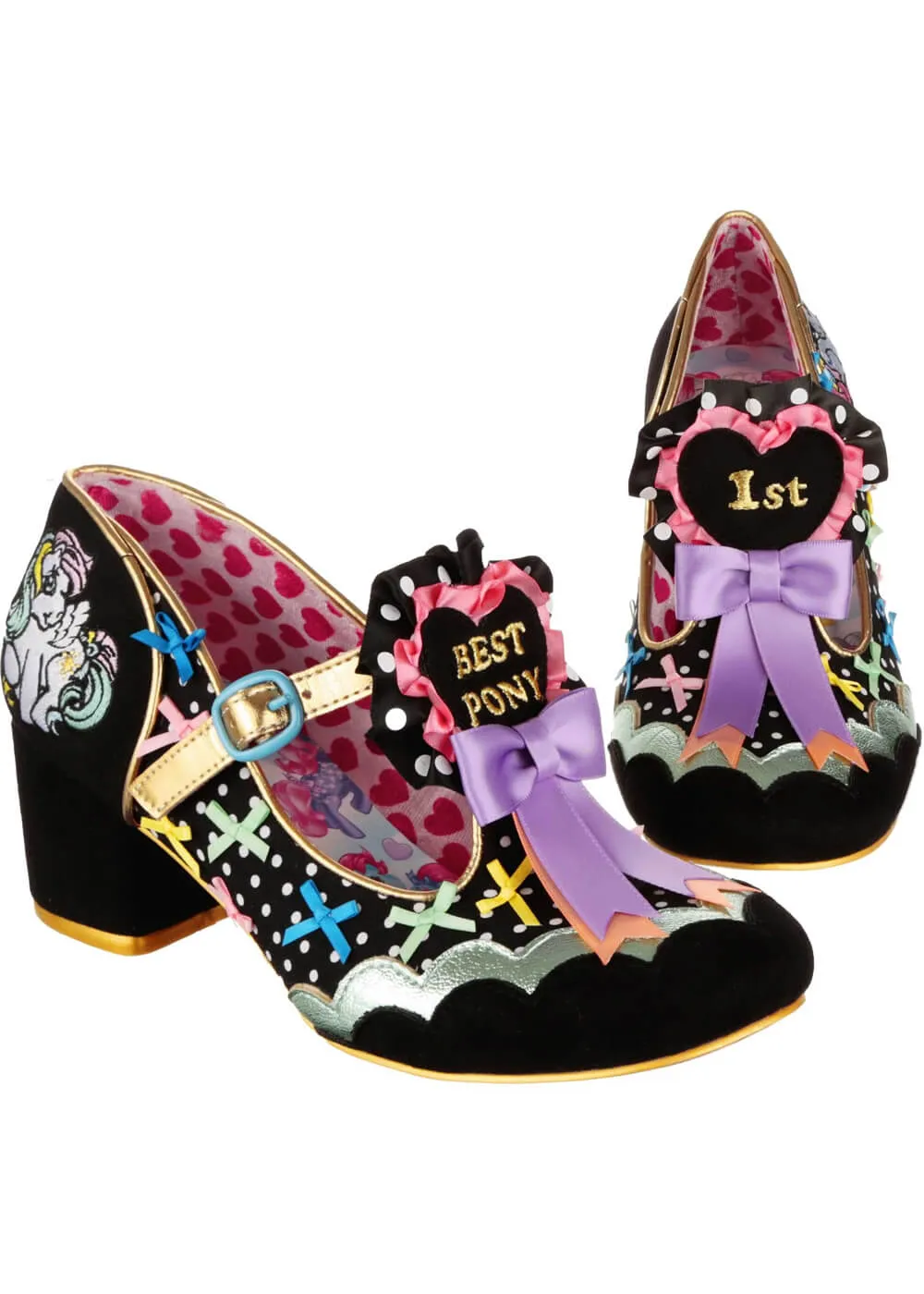 Irregular Choice x My Little Pony Best In Show Pumps Black