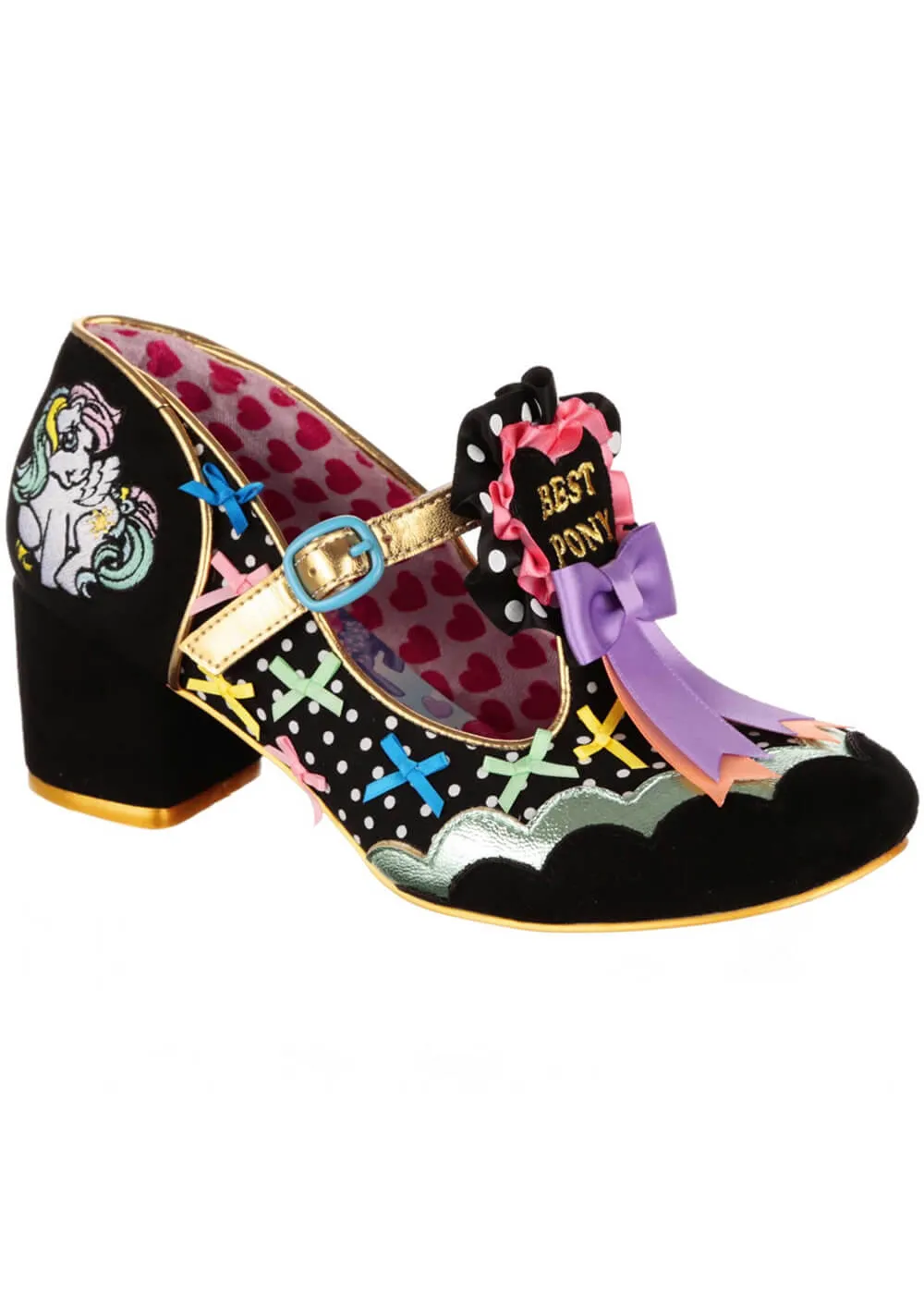 Irregular Choice x My Little Pony Best In Show Pumps Black