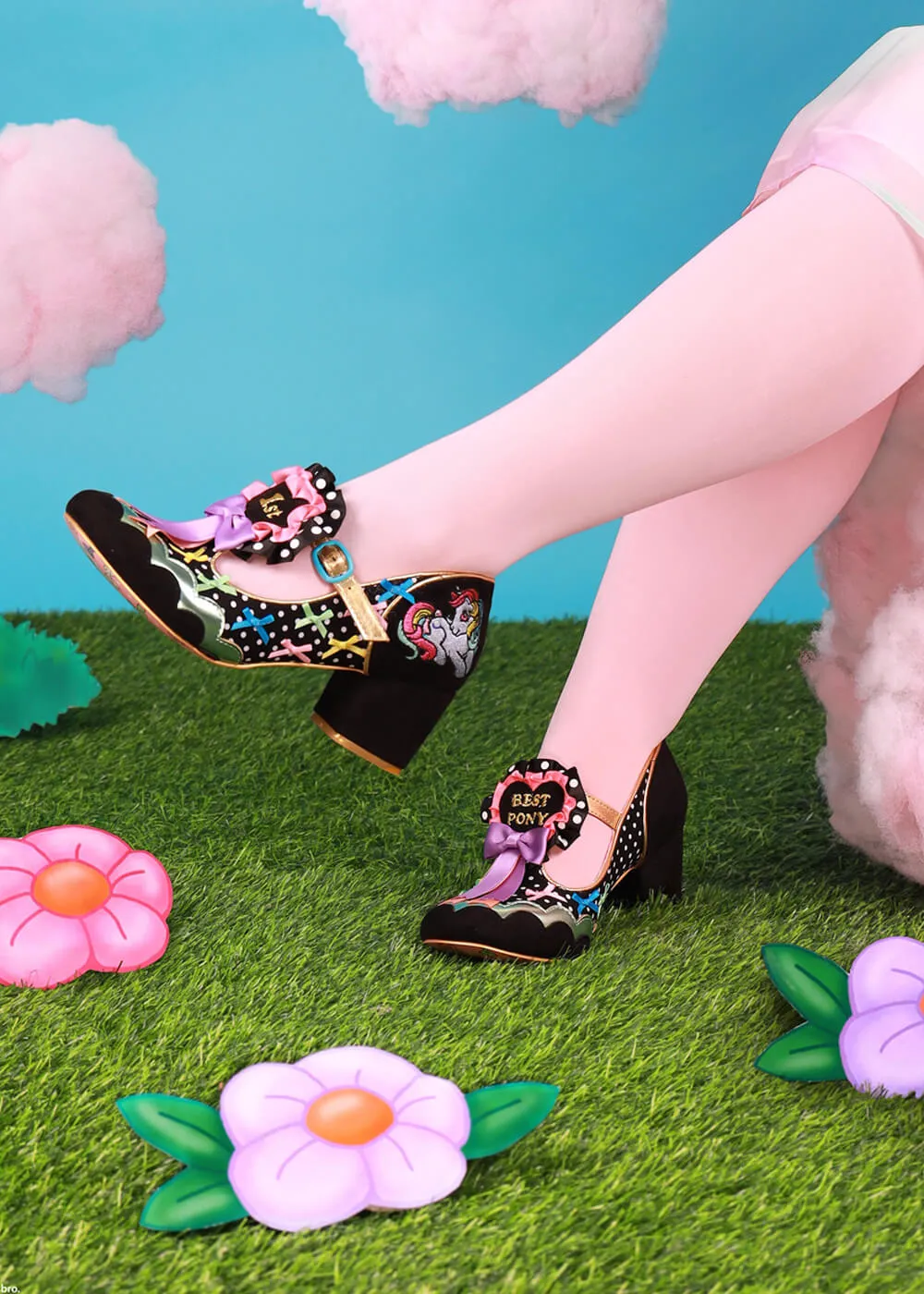 Irregular Choice x My Little Pony Best In Show Pumps Black