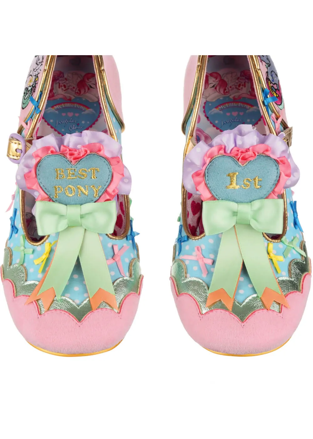 Irregular Choice x My Little Pony Best In Show Pumps Blue Pink