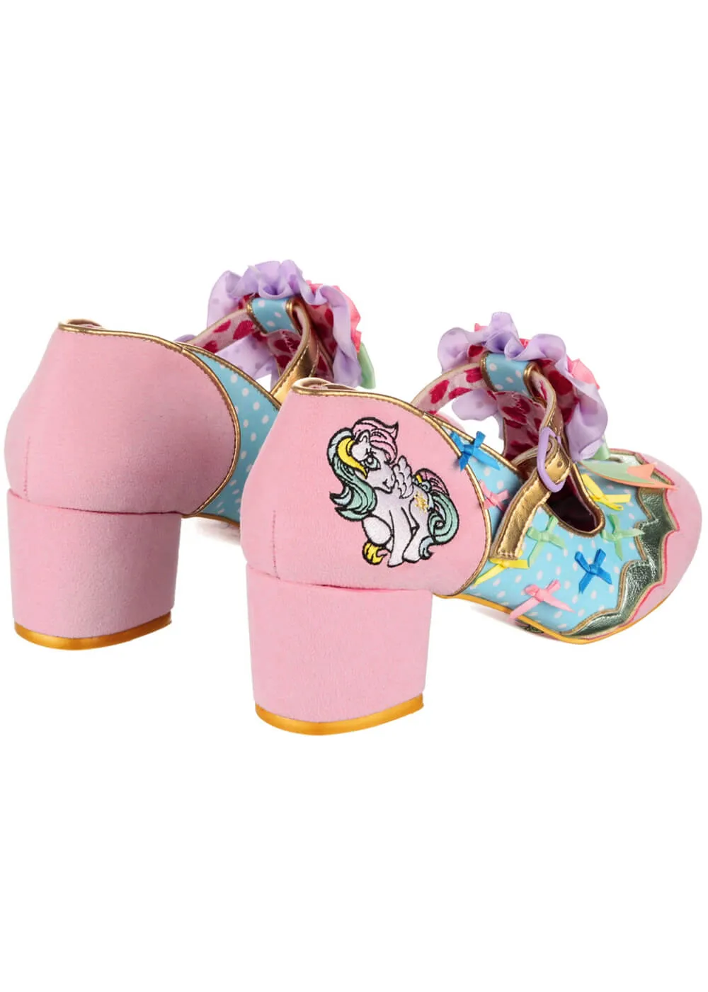 Irregular Choice x My Little Pony Best In Show Pumps Blue Pink