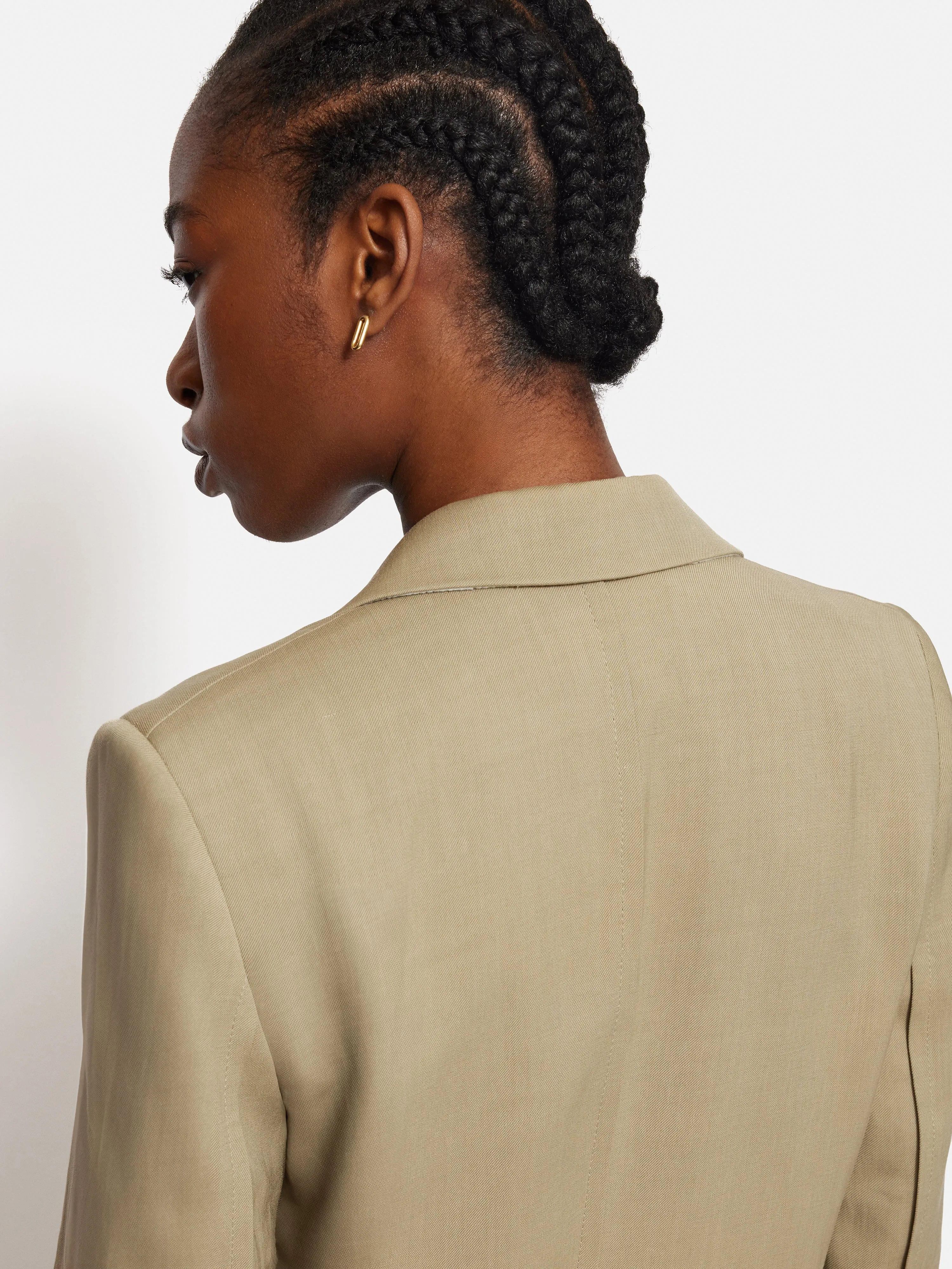 Italian Linen Gibson Blazer | Sand