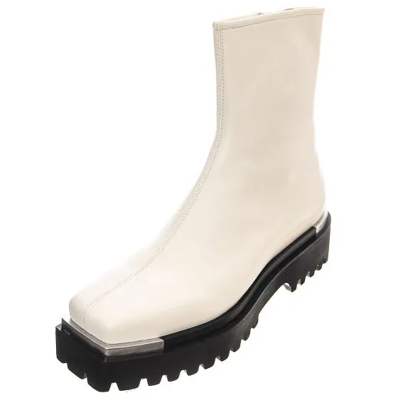 Jeffrey Campbell Womens Devout White Boots