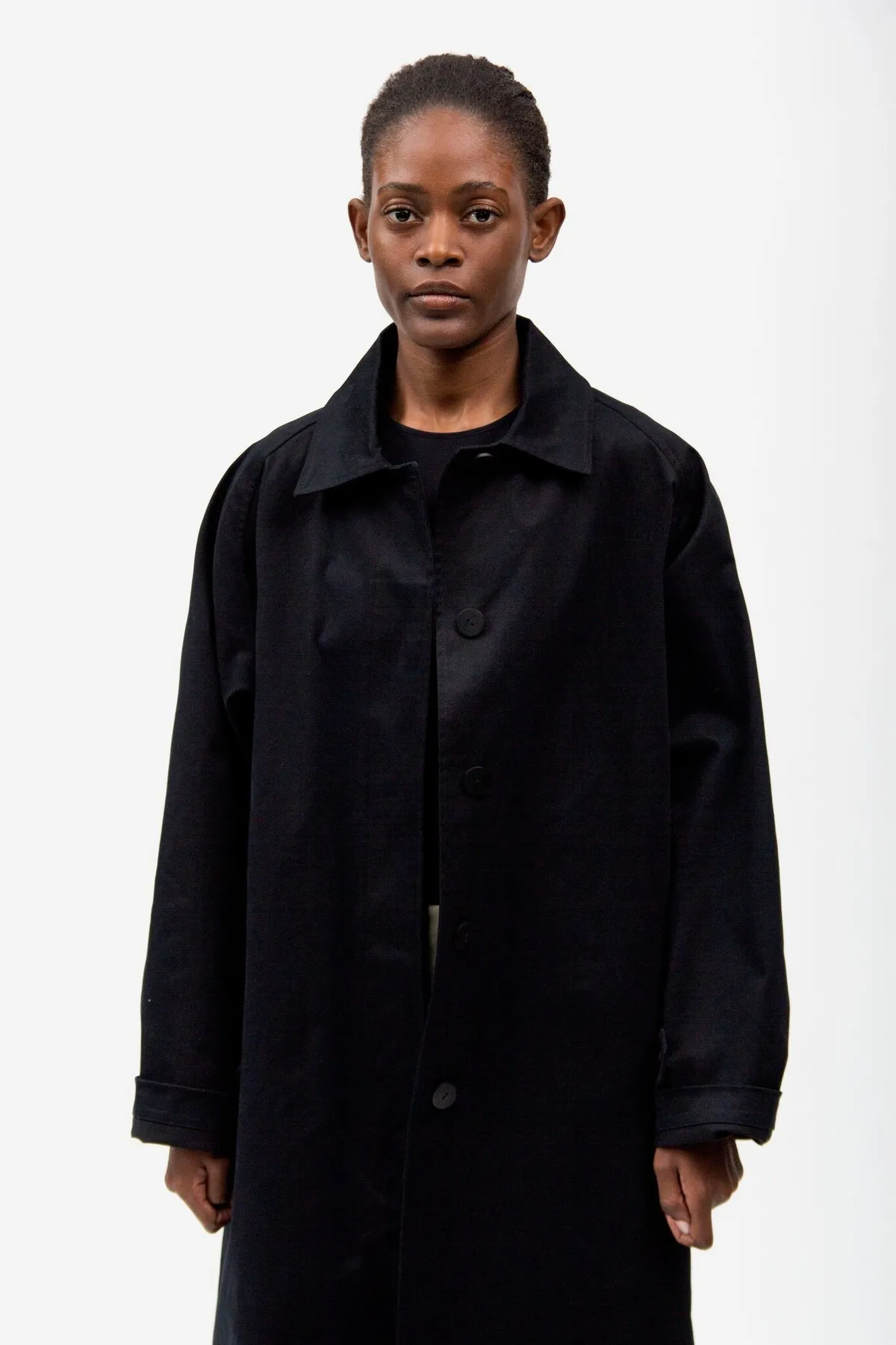 Lake Coat Trench - Black