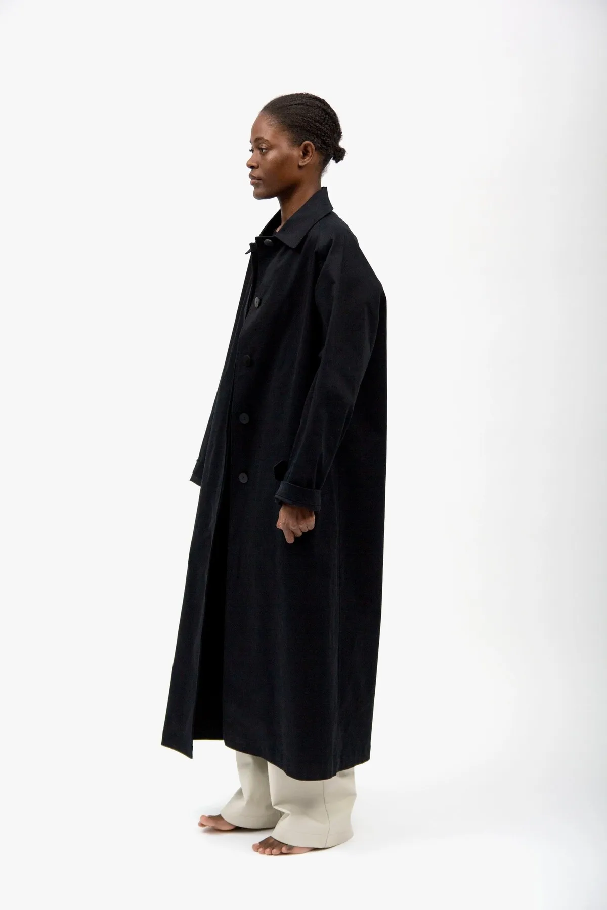 Lake Coat Trench - Black