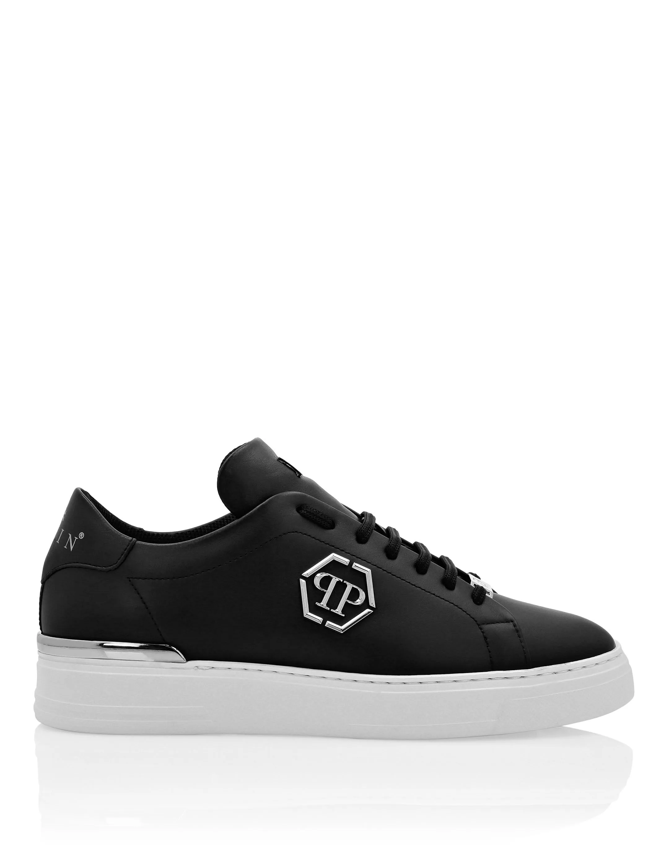 Leather Lo-Top Sneaker Hexagon