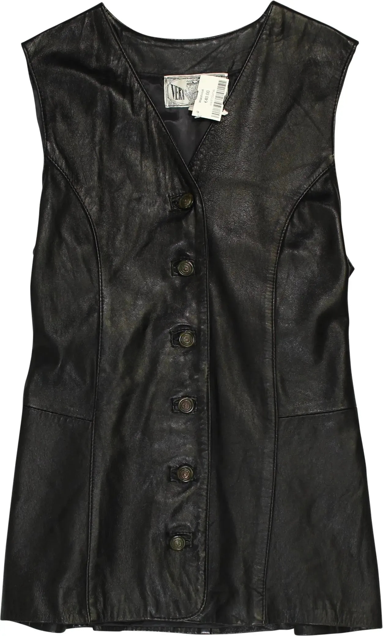 Leather Waistcoat | ThriftTale