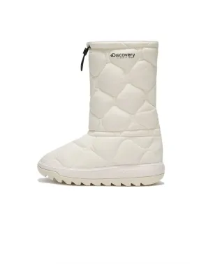 LEICESTER Qt Long Boots Off White