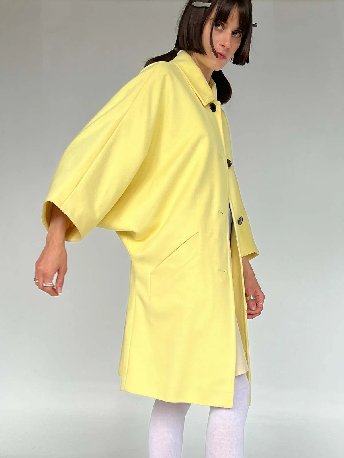 Lemon Butter Escada Coat - Sunny