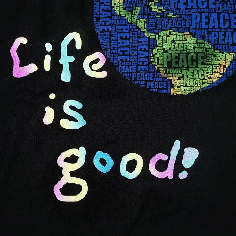 Life Is Good Global Peace Pullover Hoodie