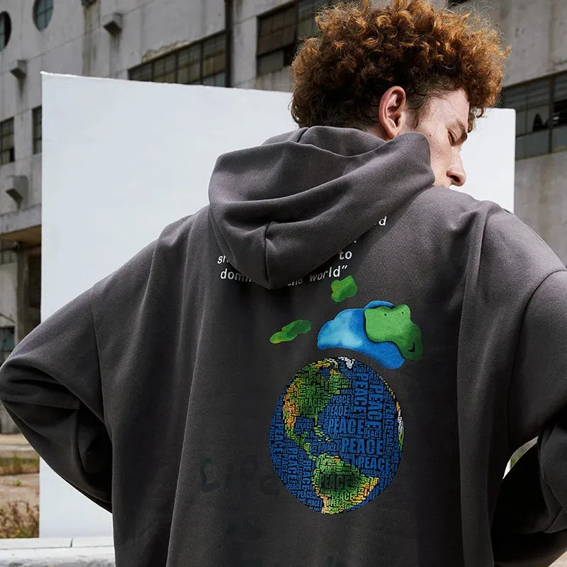 Life Is Good Global Peace Pullover Hoodie