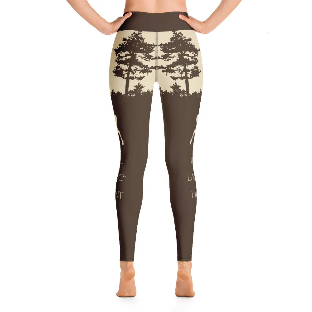 Live Laugh Hunt Yoga Leggings