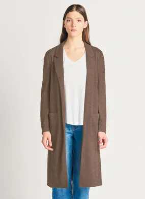 Long Blazer Cardigan