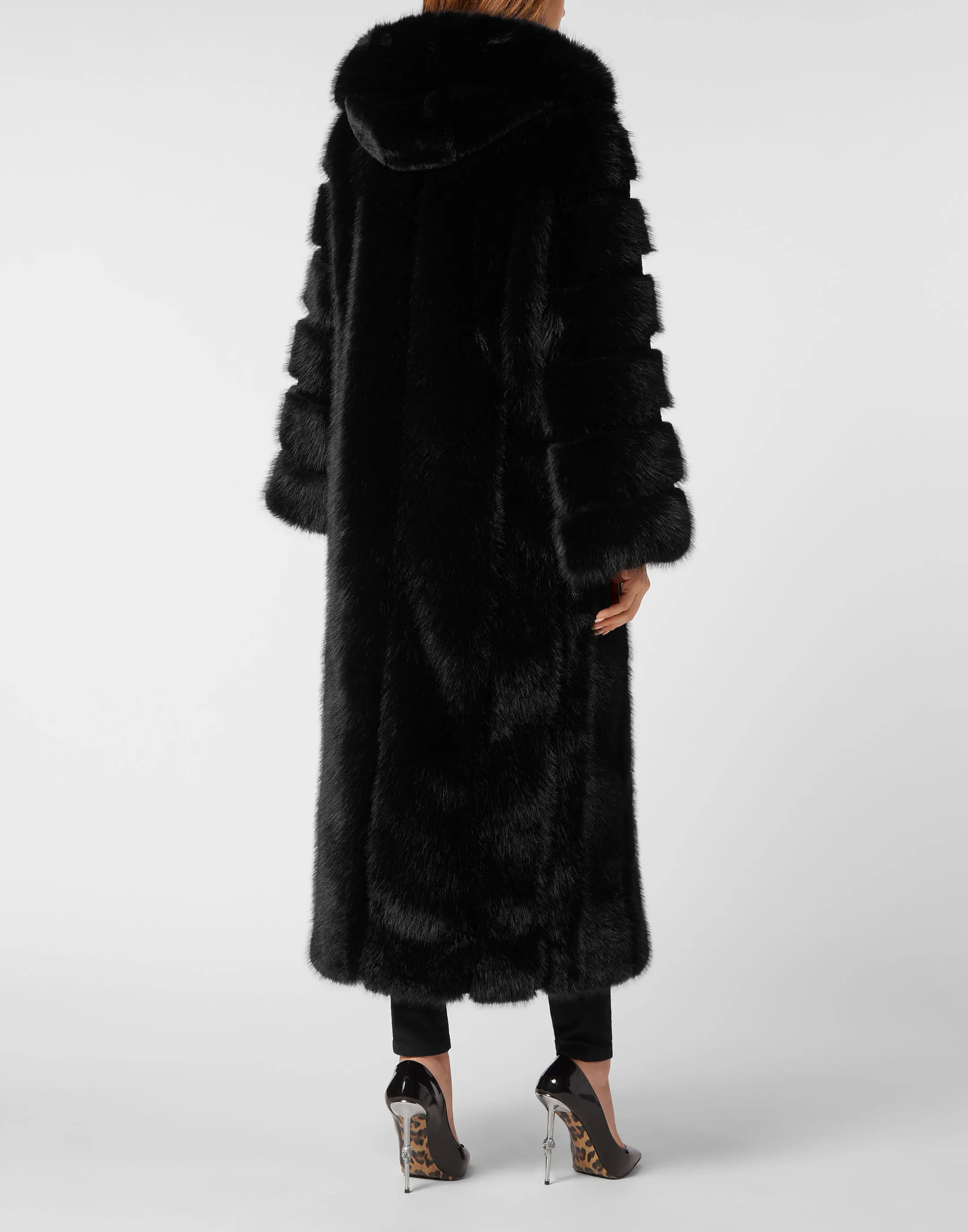 Long Eco Fox Coat