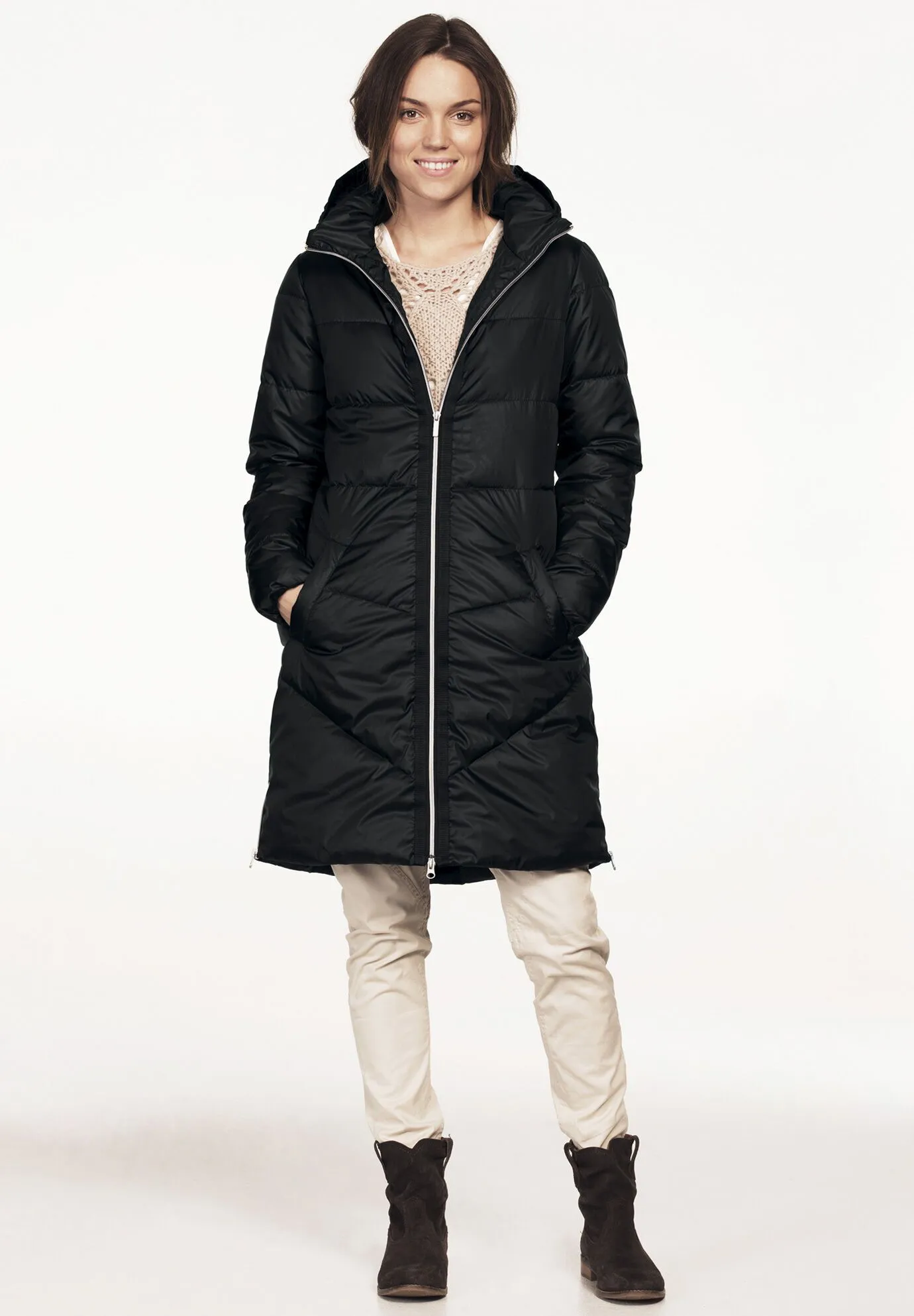 Long Puffer Coat