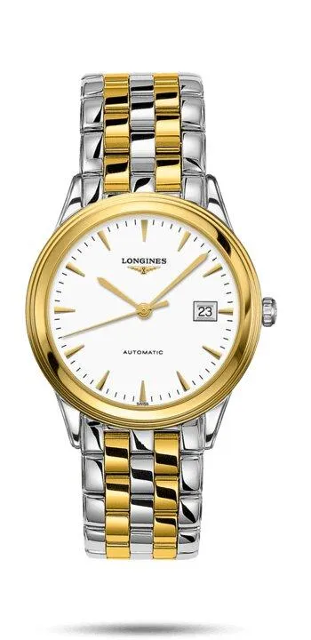 LONGINES Flagship Automatic Movement Watch – Stainless Steel & Yellow PVD Coating 