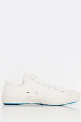 Low Canvas Sneaker - Natural